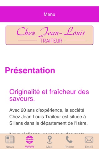 Traiteur Chez Jean Louis screenshot 2