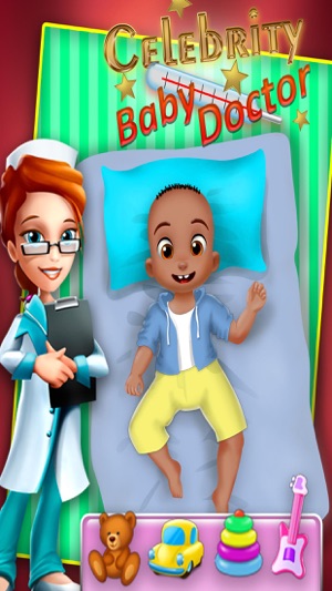 Celebrity New Baby Doctor Maternity Bath & Dressup Free Game(圖2)-速報App