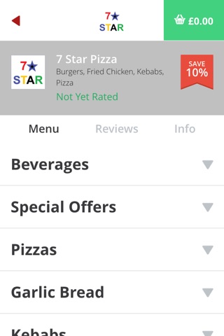 7 Star Pizza screenshot 3