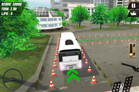 Multi-Storey Coach Bus Parking 3D: City Auto-bus Driving Simulator screenshot 4