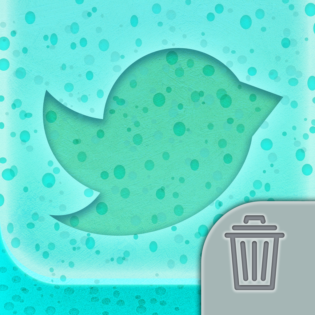 Tweet Delete Master - Search & Clean Your Twitter Tweets App Icon