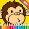 Icon Animal Dot to Dot Coloring Book: coloring pages dot games free for kids and toddlers