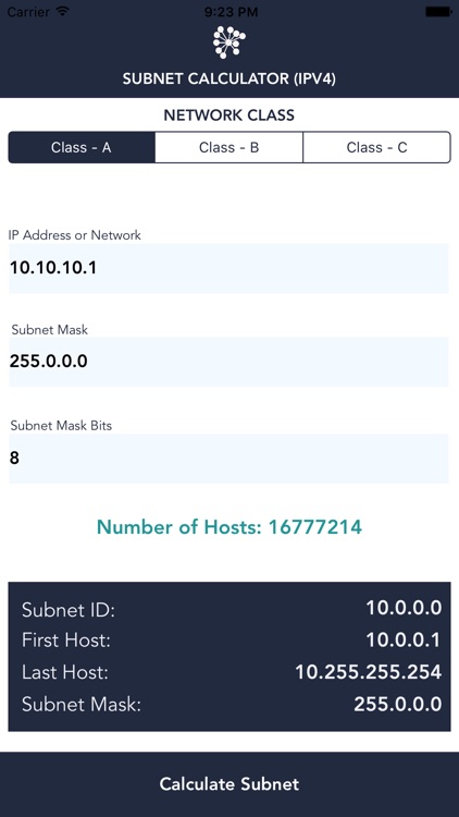 Subnet Calculator - IPv4