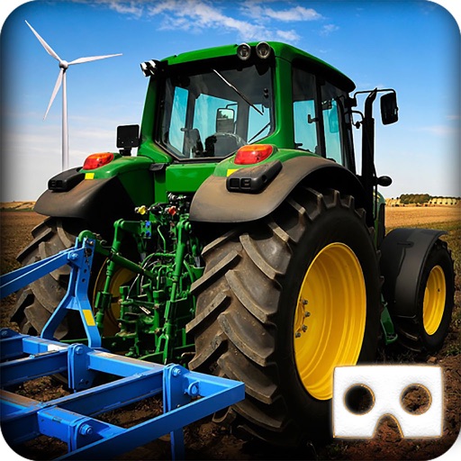 VR Simulate Modern Farming Tractor Free - village harvesting simulation 2k16 icon