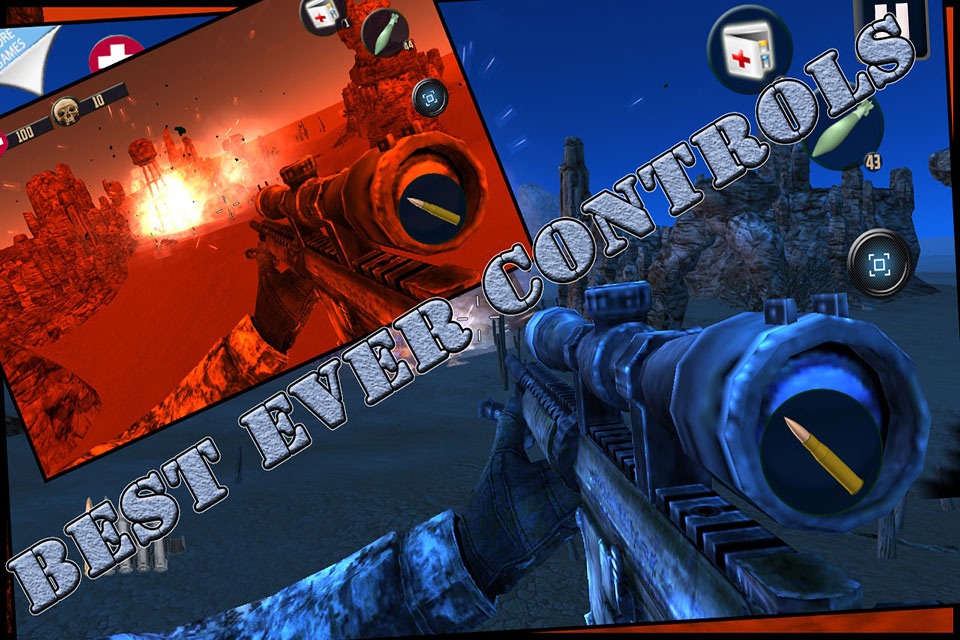 desert sniper shooter 3d - real shooting experince : full free game screenshot 2
