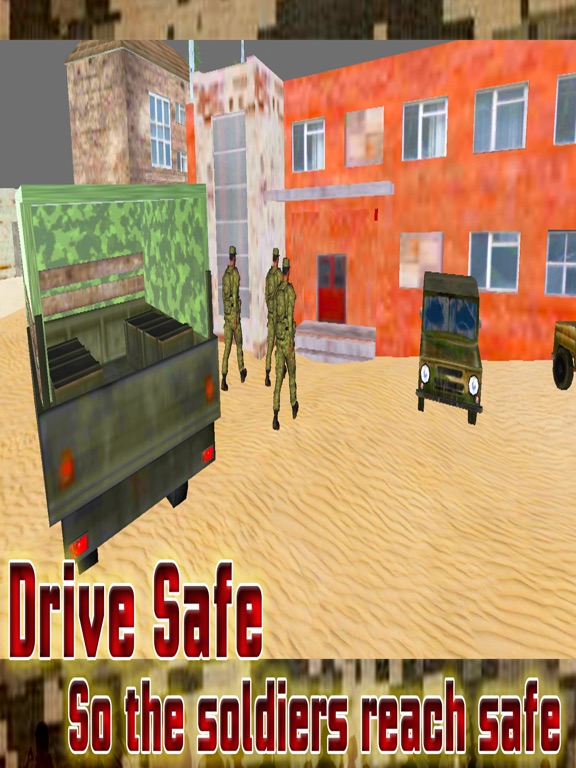 Military Transport Truck 3Dのおすすめ画像4