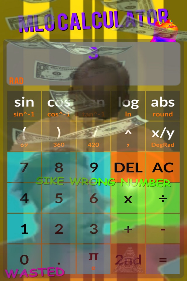 Calculator MLG screenshot 2