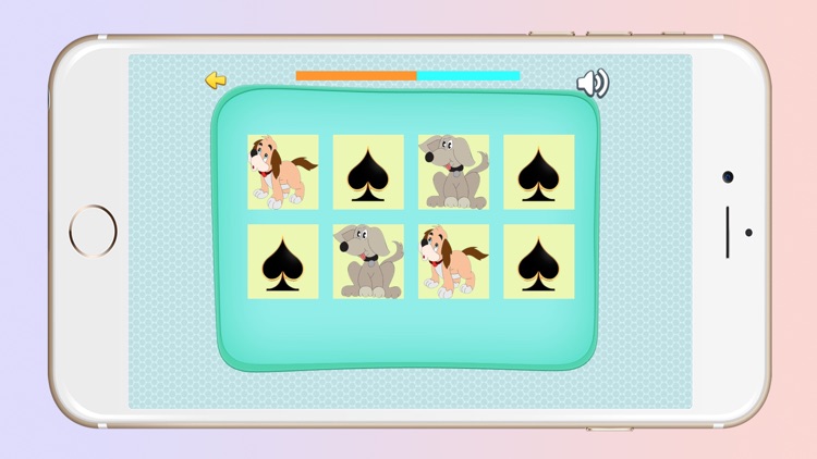 The Best Photo Matching Card Game Cat & Dog for Kids and Toddlers Puzzle Logic Free screenshot-4