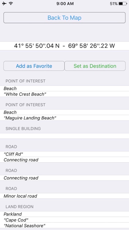 Cape Cod National Seashore - GPS Map Navigator