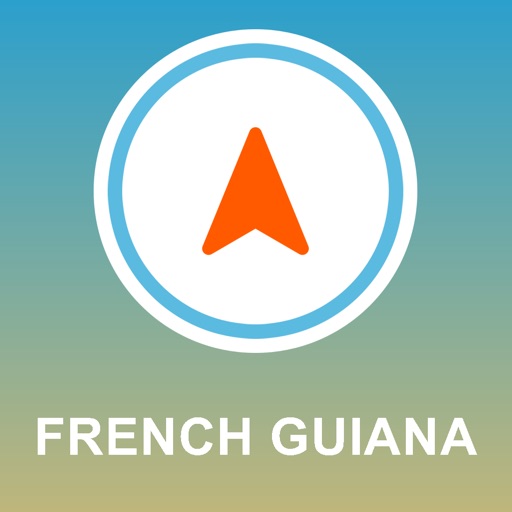 French Guiana GPS - Offline Car Navigation icon