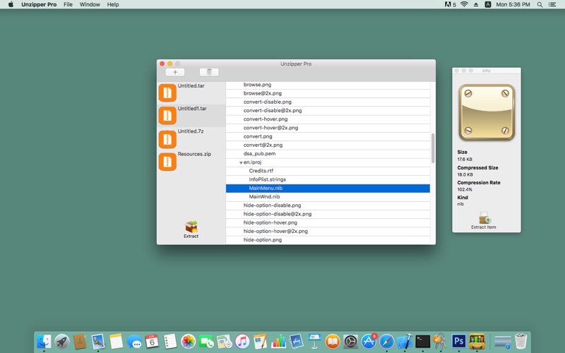 Unzipper Pro - Preview&amp;Decompress Zip, Rar, Tar and 7z Archives thumbnail 2