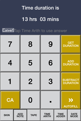 Time Calculator 365 screenshot 2