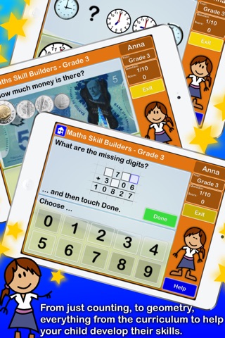 Maths Skill Builders Grd 3 CA screenshot 2