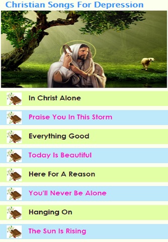 Christian Songs for Depression screenshot 2