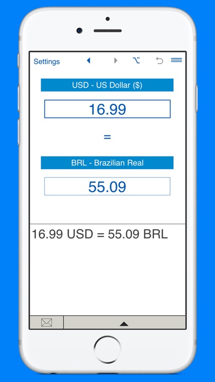 US Dollar to Brazilian Real and Brazilian Real to Dollar US price and currency converter