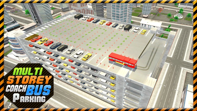 Multi-Storey Coach Bus Parking 3D: City Auto-bus Driving Sim(圖3)-速報App