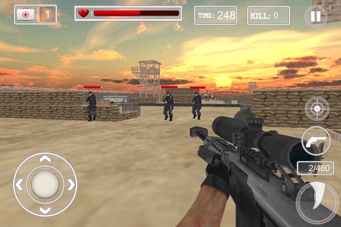 Terrorist Counter Shooter 3D Game screenshot 2