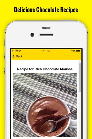 Chocolate Mousse Recipe screenshot 3
