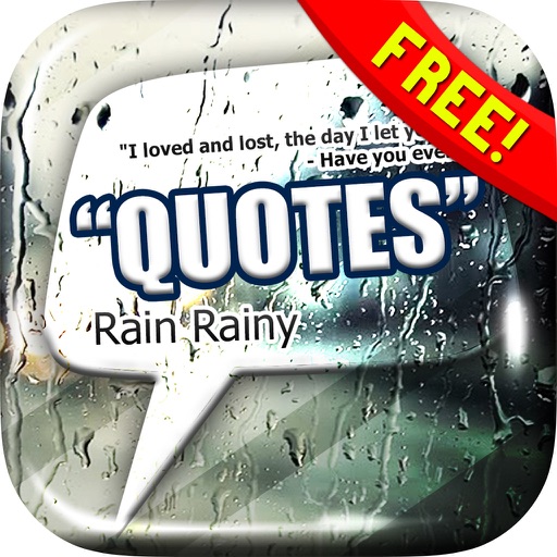 Daily Quotes Inspirational Maker “ Rain Rainy ” Fashion Wallpapers Theme Free icon