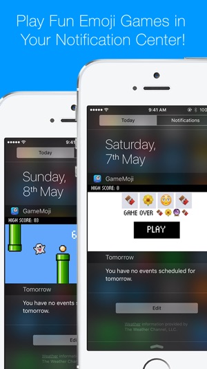 GameMoji  - Free Widget Games in Your Notification Center!(圖1)-速報App