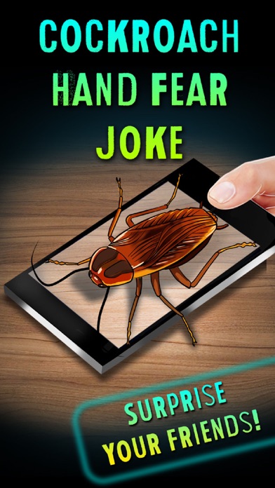 How to cancel & delete Cockroach Hand Fear Joke from iphone & ipad 1