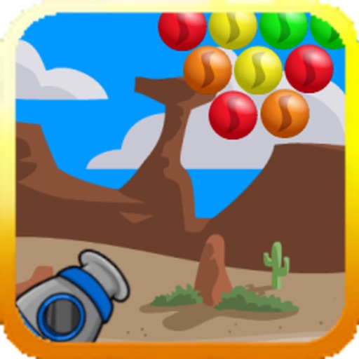 Bubble Shooter Desert Icon