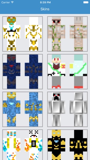 Iron Skins for Minecraft - All Hero App(圖3)-速報App