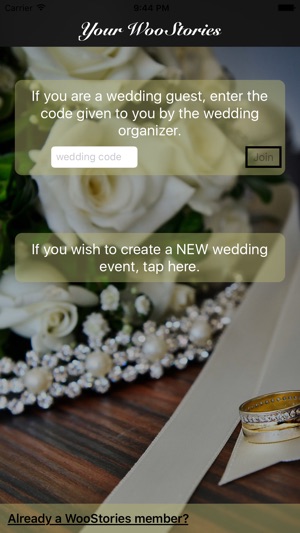 WooStories Mobile - All Your Wedding Gue