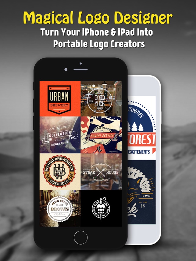 ‎Vintage Design - Logo Maker & Poster Creator Screenshot