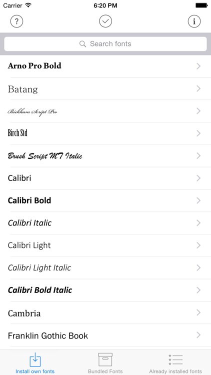 AnyFont