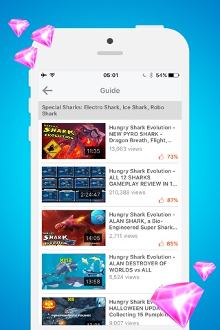 Free Cheats for Hungry Shark World - Include Gems Guide, Gameplay screenshot 3