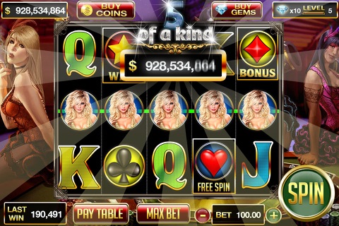 Las Vegas Casino Poker Slot Room Free screenshot 2