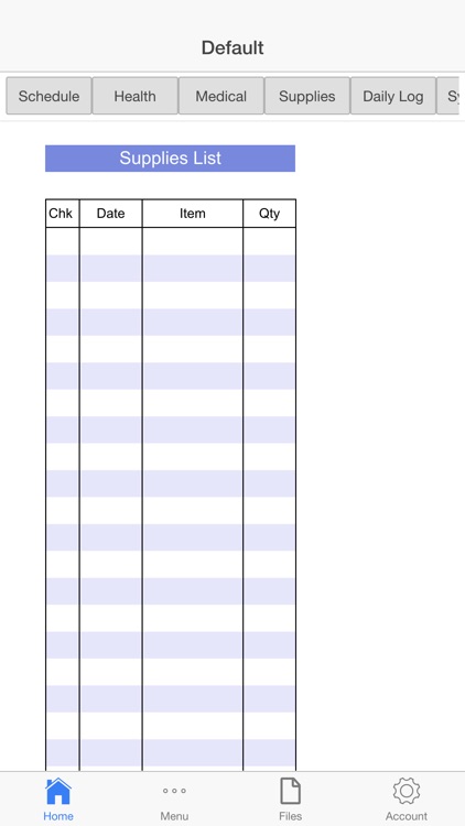 Pet Care Log