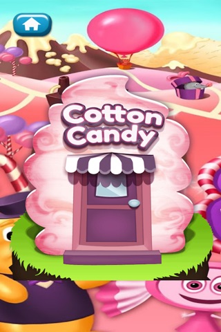 Lollipop Cooking Cotton Candy-Make tasty cotton candies game for doora screenshot 2