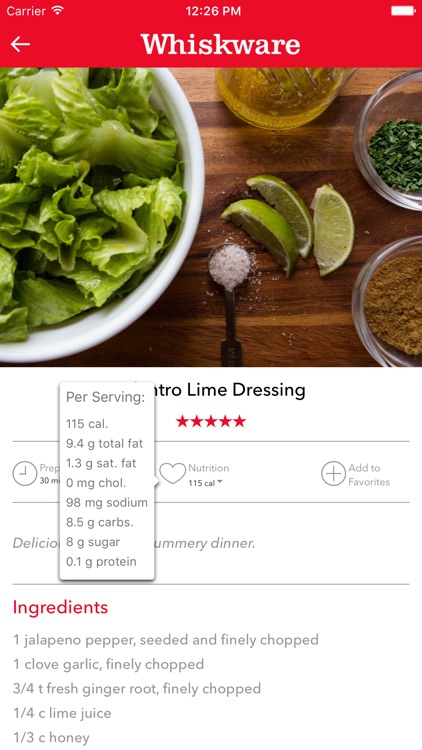 Whiskware Recipe Box