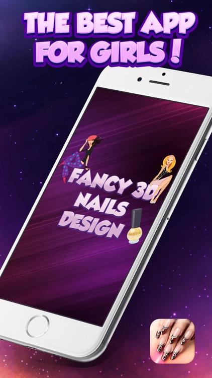 Fancy 3D Nails Design – The Best DIY Manicure Game for Girl's Beauty Makeover