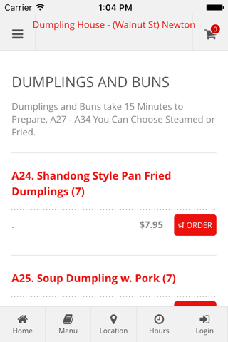 Dumpling House - Newton Online Ordering screenshot 3