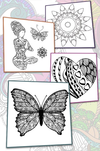 Paint & color mandalas Coloring book for - Premium screenshot 3