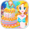 Mermaid Cake Shop -  Princess Dessert Cooking Design Games For Kids & Girls