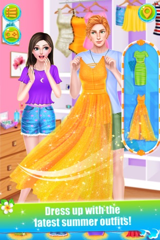 Party Island! Tropial Paradise Beauty Salon+ Makeover and Dress Up Game for FREE screenshot 4