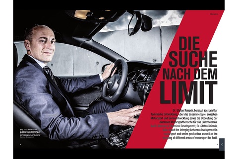 TRACK STAR - Das Audi Motorsport Magazin screenshot 3