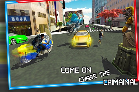 Police Bike Crime City Chase screenshot 2