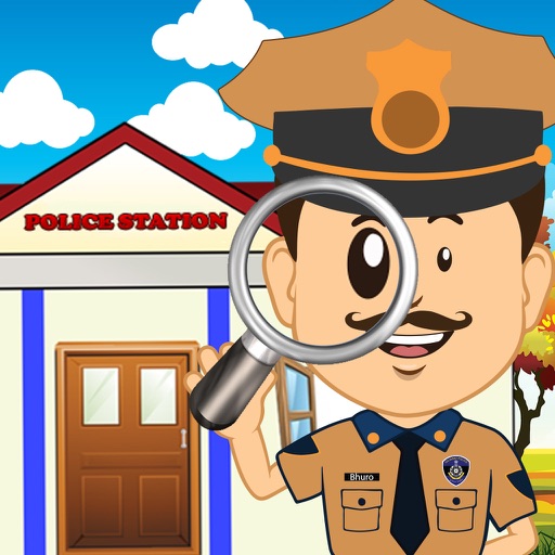 Inspector Bhuro Investigation Crime Scene Icon