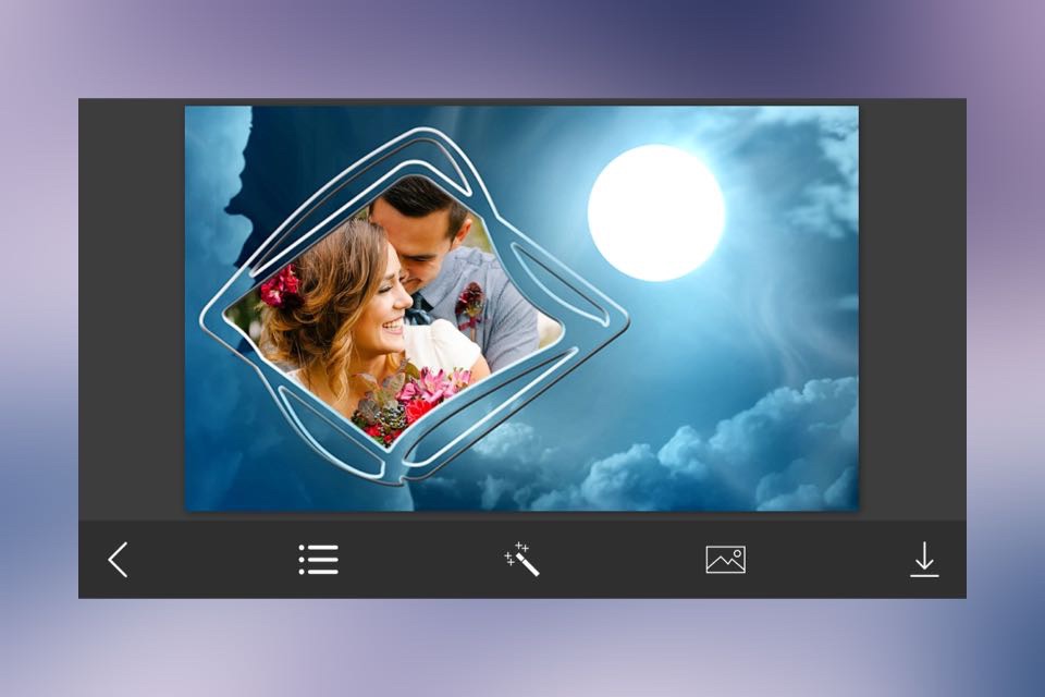 Night Photo Frame - Lovely and Promising Frames for your photo screenshot 2