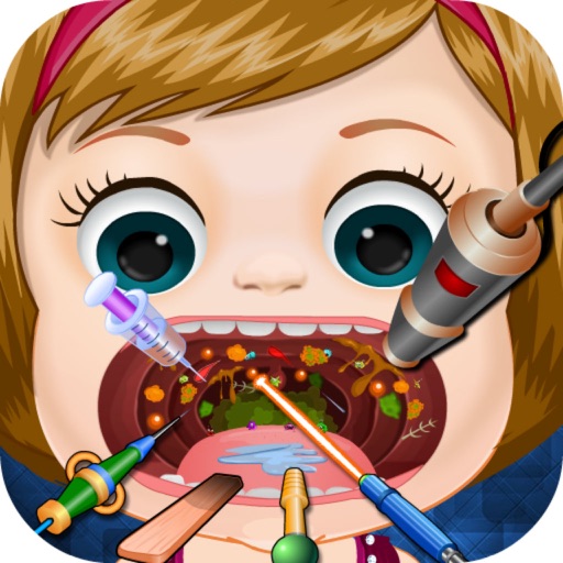 Baby Melisa Throat Doctor - Sweet Manager/Cute Girls Care iOS App