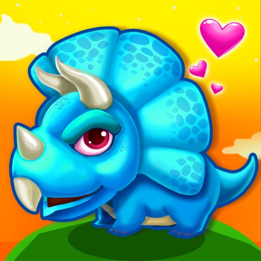 Little Dino Explorer: Baby Barney Nurturing Game icon