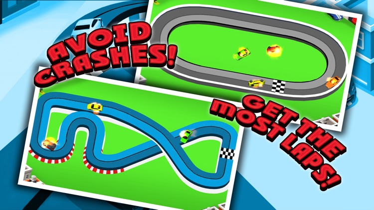 Slots Cars Smash Crash: A Wrong Way Loop Derby Driving Game screenshot-4