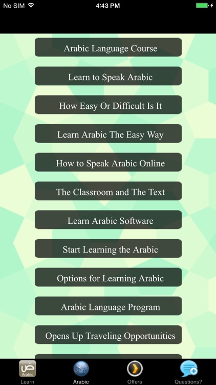 Learning Arabic For Beginners - Quick Guide