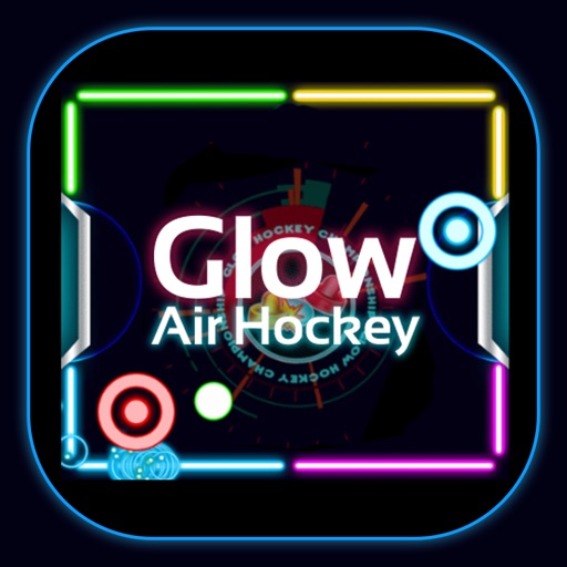 Glow Hockey HD iOS App