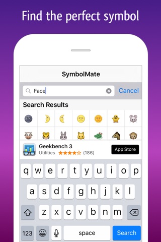 SymbolMate - Search Symbols and Emoji screenshot 2